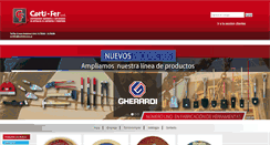 Desktop Screenshot of corti-fer.com.ar